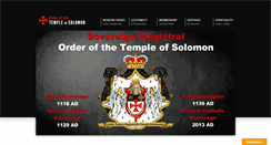Desktop Screenshot of knightstemplarorder.org
